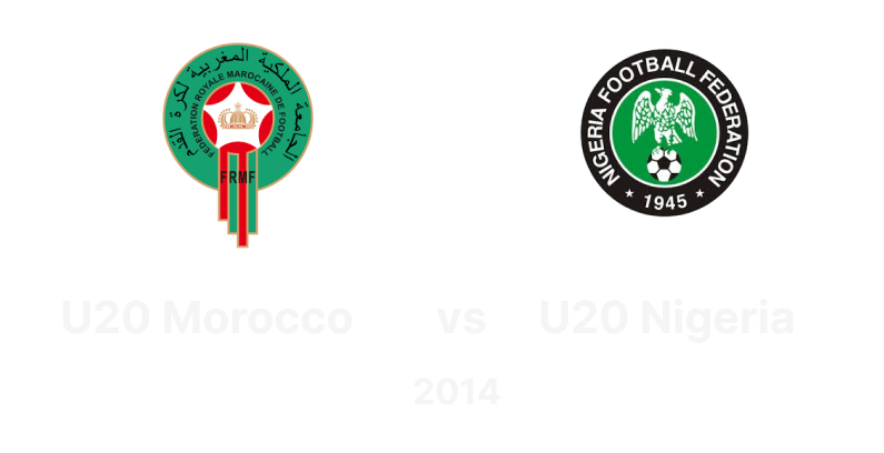 U20: Morocco vs Nigeria (2014) – International Friendly Match