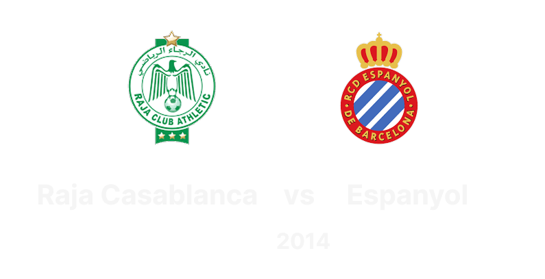 Raja Casablanca vs Espanyol (2014) – International Friendly Match