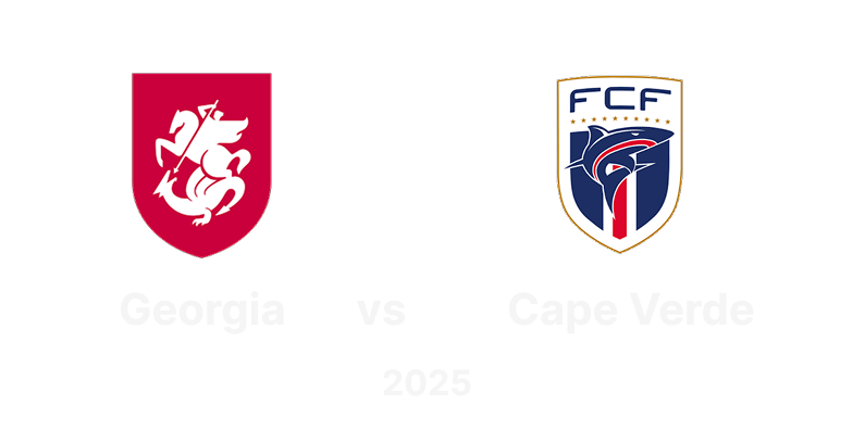 Georgia vs Cape Verde (2025) – International Friendly Match
