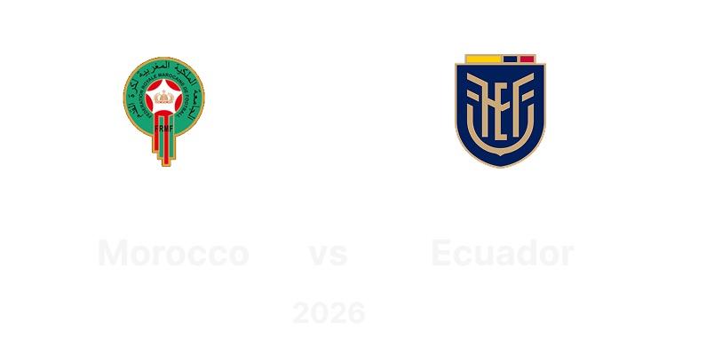 Morocco vs Ecuador (March 2026) – International Friendly Match